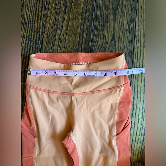 Outdoor Voices‎ Zoom 7/8 Legging Sunstone/Paprika/Peach, Size XXSmall, NWT - Picture 6 of 10